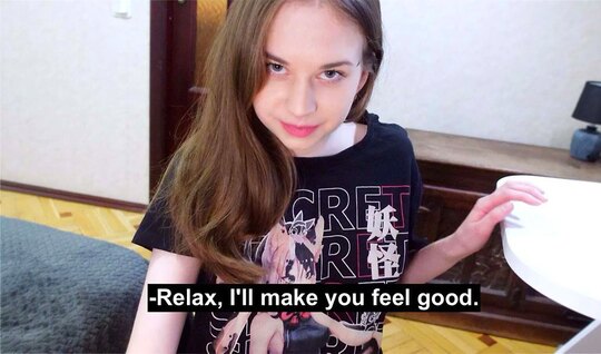 Russian bitch is always ready to take the barrel in the mouth and cap