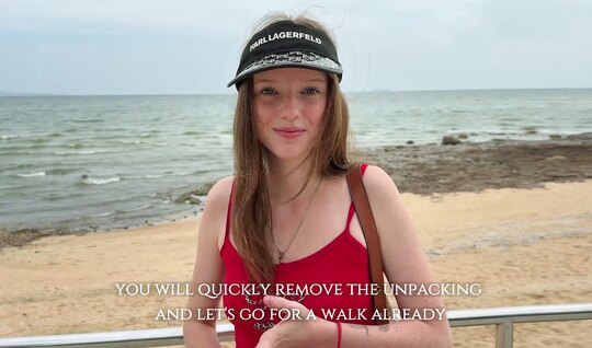 The young cutie was ready to fuck after meeting