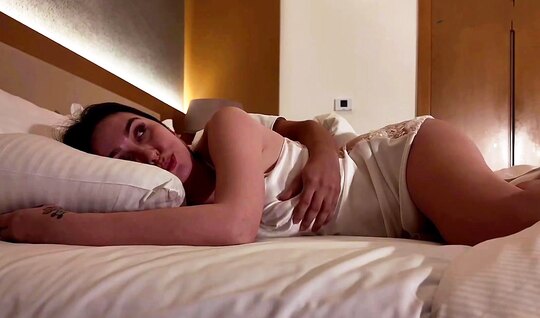 Stepson decided to have sex with a lustful Russian mother