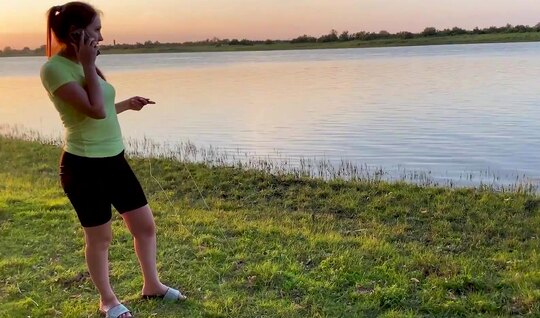 Russian woman is not against hot sex with the first comer